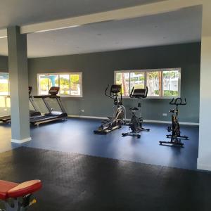 Fitness centrum a/nebo fitness zařízení v ubytování BLUESEA Costa Bastian