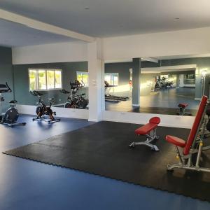 Fitness centrum a/nebo fitness zařízení v ubytování BLUESEA Costa Bastian