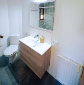 Koupelna v ubytování Acogedor apartamento en Bor