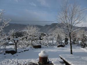 Shinshu Wakaho Gibier B&B v zimě