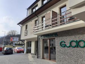 Budova, v ktorej sa ubytovanie bed & breakfast nachádza