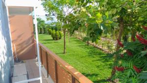 A garden outside Loli’s Beach Studio