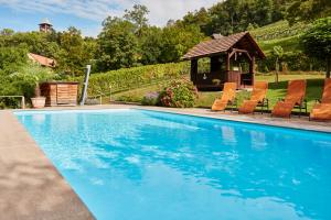 Bazén v ubytovaní Hotel Domittner alebo v jeho blízkosti