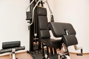 Fitness centrum a/nebo fitness zařízení v ubytování Burgus - Design Suites & Apartments