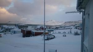 Grund in Ólafsvík durante l'inverno
