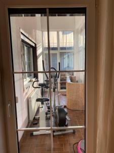 Posilňovňa alebo fitness centrum v ubytovaní Ferienwohnung Urisee