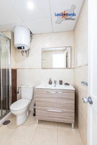 Koupelna v ubytování Vivienda Vacacional Buby