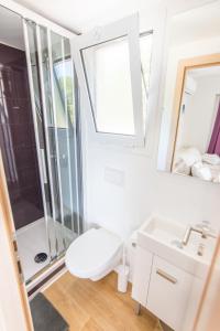 Koupelna v ubytování Mobile home Opal 1