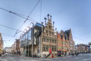 ヘントにあるLord of Ghent 2の街路古屋