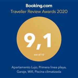 Apartamento Lujo, Primera linea playa, Garaje, Wifi, Piscina ...
