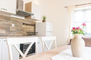 Kuchyňa alebo kuchynka v ubytovaní Apartments Tarragon