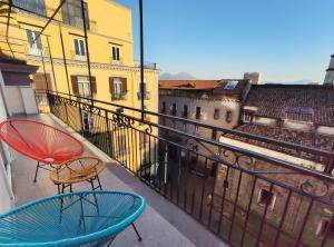 Balkón nebo terasa v ubytování Tric Trac Hostel