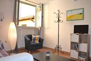 Istumisnurk majutusasutuses Antico Gioiello Umbro , appartamento con terrazza