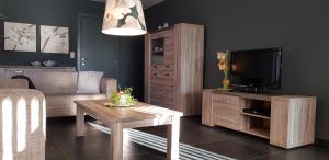 TV a/nebo společenská místnost v ubytování Apartment Campinor