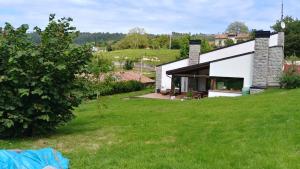 A garden outside La Calma de Llanes