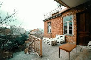 Balkón nebo terasa v ubytování Guest House Old Kutaisi