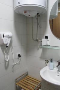 Koupelna v ubytování JOPA Suncani breg