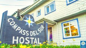 Certifikát, hodnocení, plakát nebo jiný dokument vystavený v ubytování Hostal Compass del Sur