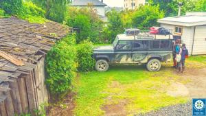 Zahrada ubytování Hostal Compass del Sur