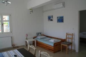 Postel nebo postele na pokoji v ubytování Villa Gabriela
