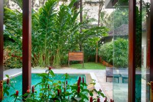 Zahrada ubytování Greenwoods Resort, Thekkady