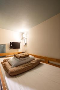 Postel nebo postele na pokoji v ubytování Hotel Owl Tokyo Shinbashi