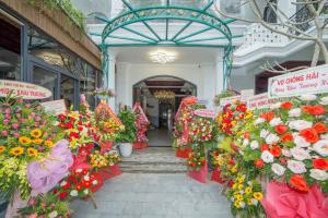 Pročelje oz. vhod v nastanitev Hoang Trinh Hotel