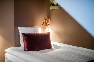Postel nebo postele na pokoji v ubytování Hotel Sidesporet