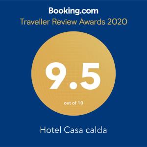 クタイシにあるHotel Casa caldaの黄色の円(数字と文字)