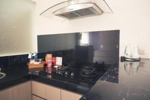 Dapur atau dapur kecil di Ocean View Residence