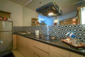 Dapur atau dapur kecil di Ocean View Residence
