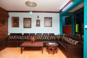 Ruang duduk di Hotel Green Horizon