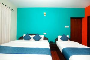 Katil atau katil-katil dalam bilik di Hotel Green Horizon