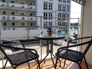 Balkón nebo terasa v ubytování Avatara Condo B24 by malai