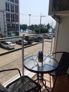Balkón nebo terasa v ubytování Avatara Condo B24 by malai