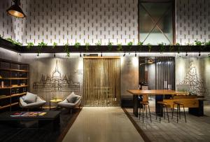 Posezení v ubytování Navakitel Design Hotel