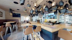 Zona de lounge sau bar la Hotel Edelweiss