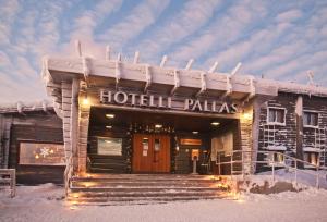 Lapland Hotels Pallas v zimě