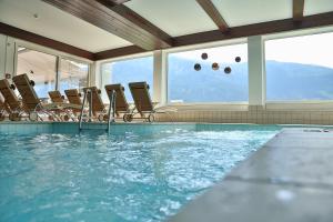 Widok na góry z tego hotelu