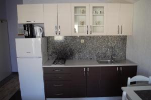 Kuchyň nebo kuchyňský kout v ubytování Apartments Japuncic