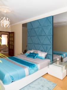 Un pat sau paturi într-o cameră la Mar Rosa