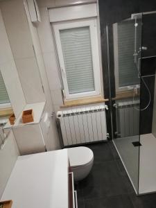 Phòng tắm tại Apartma BAJČI