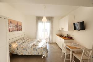 Postel nebo postele na pokoji v ubytování Casa cielo&mare