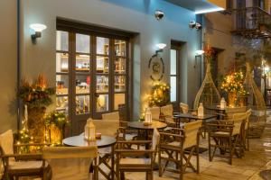 Reštaurácia alebo iné gastronomické zariadenie v ubytovaní Carpe Diem Boutique Hotel