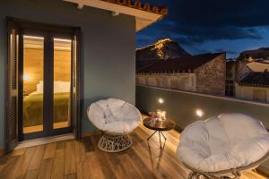 Balkón alebo terasa v ubytovaní Carpe Diem Boutique Hotel