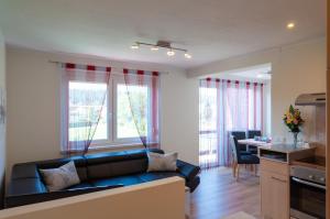 Χώρος καθιστικού στο Apartments Jernej am Turnersee