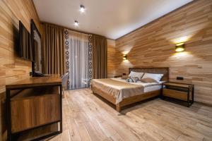 Postel nebo postele na pokoji v ubytování Chalet du Mont