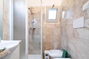 A bathroom at La dimora del Cavaliere di Squinzano