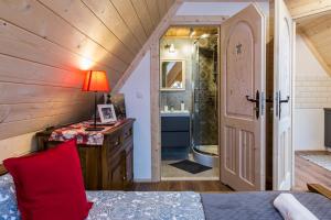Kúpeľňa v ubytovaní udanypobyt Villa Sywarne Prestige
