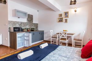 Kuchyňa alebo kuchynka v ubytovaní udanypobyt Villa Sywarne Prestige